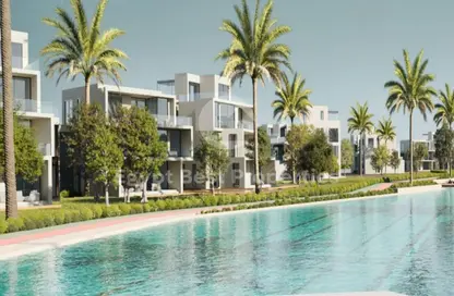 Chalet - 2 Bedrooms - 2 Bathrooms for sale in The Med - Ras Al Hekma - North Coast