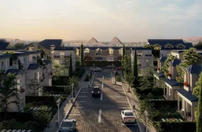 Townhouse - 4 Bedrooms - 4 Bathrooms for sale in Mountain View 4 - 6 October Compounds - 6 October City - Giza