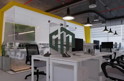 Office Space - Studio - 1 Bathroom for rent in Cairo Capital Center - North Teseen St. - The 5th Settlement - New Cairo City - Cairo