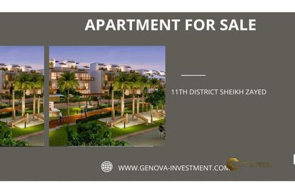 Apartment - 3 Bedrooms - 1 Bathroom for sale in 11th District - Sheikh Zayed City - Giza