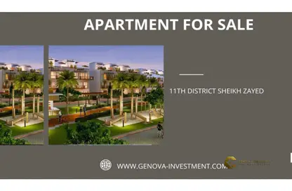 Apartment - 3 Bedrooms - 1 Bathroom for sale in 11th District - Sheikh Zayed City - Giza