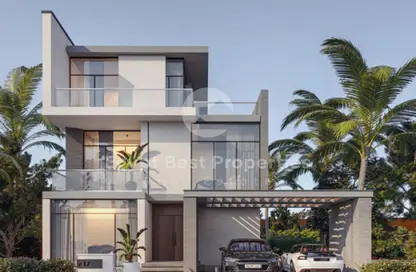 Townhouse - 4 Bedrooms - 3 Bathrooms for sale in Swan Lake Residence - 5th Settlement Compounds - The 5th Settlement - New Cairo City - Cairo