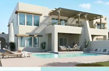 Chalet - 2 Bedrooms - 2 Bathrooms for sale in Hacienda Waters - Qesm Ad Dabaah - North Coast