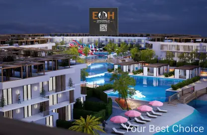 Apartment - 2 Bedrooms - 1 Bathroom for sale in Magawish Resort - Hurghada Resorts - Hurghada - Red Sea