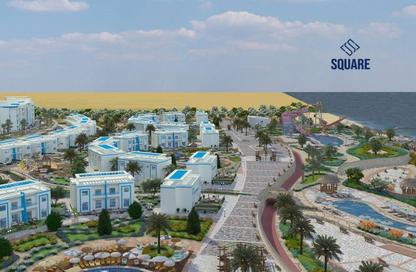 Twin House - 4 Bedrooms - 4 Bathrooms for sale in Sea View - Ras Al Hekma - North Coast