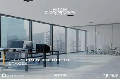 Office Space - Studio - 2 Bathrooms for sale in Arkan Palm 205 - Sheikh Zayed Compounds - Sheikh Zayed City - Giza