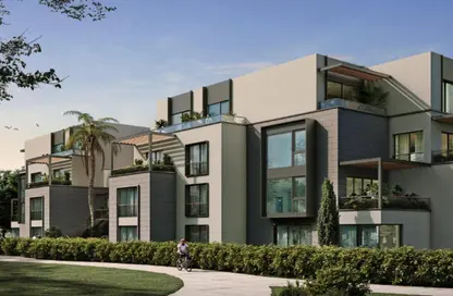 Apartment - 3 Bedrooms - 2 Bathrooms for sale in Elan - Cairo Gate - Sheikh Zayed Compounds - Sheikh Zayed City - Giza