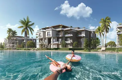 شاليه - 2 غرف نوم - 2 حمامات للبيع في دايركشن وايت - راس الحكمة - الساحل الشمالي