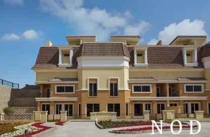 Townhouse - 3 Bedrooms - 3 Bathrooms for sale in Sarai - Mostakbal City Compounds - Mostakbal City - Future City - Cairo