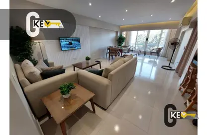 Apartment - 2 Bedrooms - 2 Bathrooms for rent in Degla Square - Degla - Hay El Maadi - Cairo