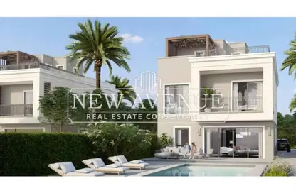 Villa - 3 Bedrooms - 2 Bathrooms for sale in Belle Vie - New Zayed City - Sheikh Zayed City - Giza