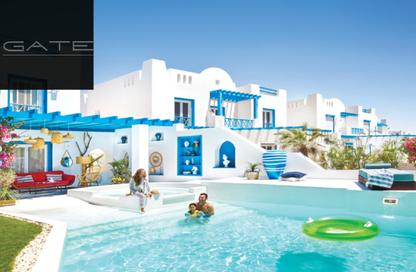 Twin House - 4 Bedrooms - 4 Bathrooms for sale in Mountain View - Ras Al Hekma - North Coast