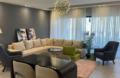 Apartment - 2 Bedrooms - 2 Bathrooms for rent in Lake View - 5th Settlement Compounds - The 5th Settlement - New Cairo City - Cairo