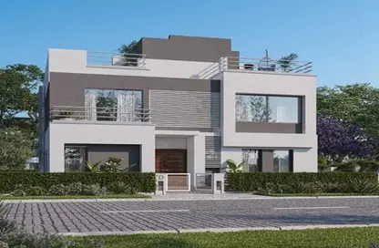 Townhouse - 4 Bedrooms - 4 Bathrooms for sale in Palm Hills New Cairo - 5th Settlement Compounds - The 5th Settlement - New Cairo City - Cairo