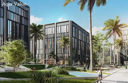Office Space - Studio - 1 Bathroom for sale in One Ninety Mall - South Teseen St. - The 5th Settlement - New Cairo City - Cairo