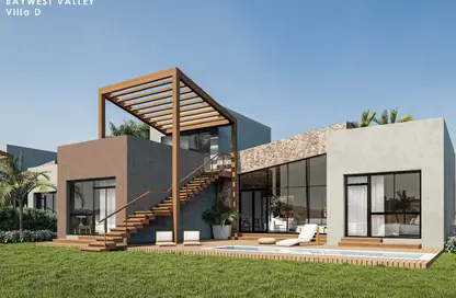 Twin House - 4 Bedrooms - 4 Bathrooms for sale in Bay West - Soma Bay - Safaga - Hurghada - Red Sea