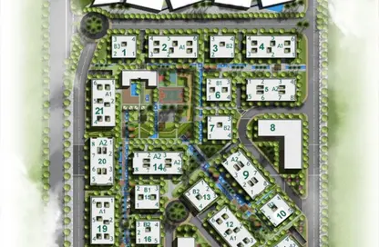 Apartment - 2 Bedrooms - 1 Bathroom for sale in Belva - Sheikh Zayed Compounds - Sheikh Zayed City - Giza