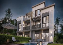 Townhouse - 3 bedrooms - 3 bathrooms for للبيع in Swan Lake Residence - 5th Settlement Compounds - The 5th Settlement - New Cairo City - Cairo