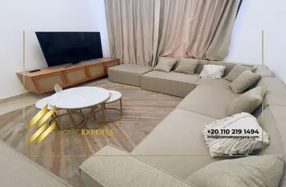 شقة - 2 غرف نوم - 2 حمامات للايجار في مون ريزيدنس - فيفث سكوير - التجمع الخامس - مدينة القاهرة الجديدة - القاهرة