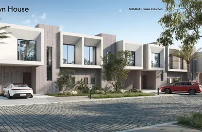 Townhouse - 3 Bedrooms - 3 Bathrooms for sale in Solana - New Zayed City - Sheikh Zayed City - Giza