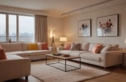 شقة - 3 غرف نوم - 2 حمامات للايجار في شارع جامعة الدول العربية - المهندسين - الجيزة