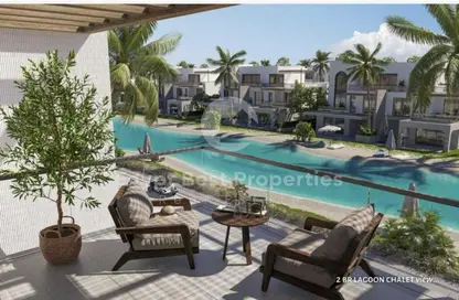 Chalet - 2 Bedrooms - 2 Bathrooms for sale in The Med - Ras Al Hekma - North Coast