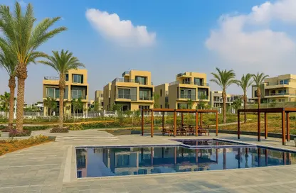 Villa - 5 Bedrooms - 5 Bathrooms for sale in Palm Hills New Cairo - 5th Settlement Compounds - The 5th Settlement - New Cairo City - Cairo