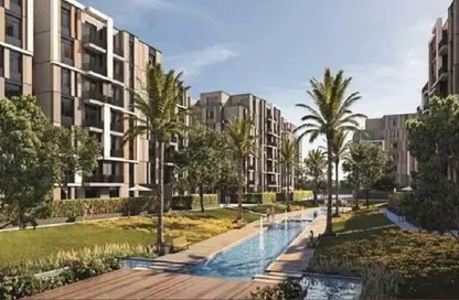 Apartment - 1 Bedroom - 1 Bathroom for sale in Swan Lake Residence - 5th Settlement Compounds - The 5th Settlement - New Cairo City - Cairo