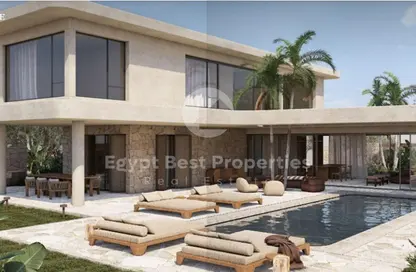 Chalet - 4 Bedrooms - 4 Bathrooms for sale in Ramla Lakeside - Qesm Ad Dabaah - North Coast