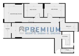 شقة - 2 غرف نوم - 2 حمامات for للبيع in الشطر الثانى - زهراء المعادي - حي المعادي - القاهرة