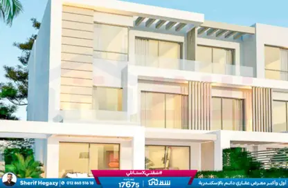 فيلا - 5 غرف نوم - 6 حمامات للبيع في بالم هيلز - كمبوندات الاسكندرية - الاسكندرية