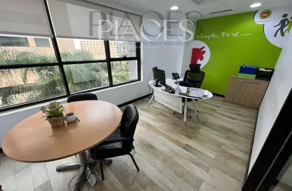 Office Space - Studio - 3 Bathrooms for rent in One Ninety Mall - South Teseen St. - The 5th Settlement - New Cairo City - Cairo
