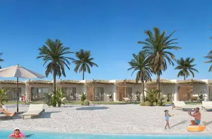 شاليه - 2 غرف نوم - 2 حمامات للبيع في هاسيندا ويست - راس الحكمة - الساحل الشمالي