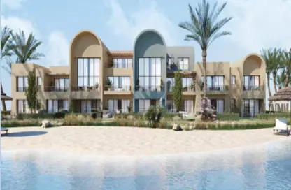 Chalet - 2 Bedrooms - 2 Bathrooms for sale in Cyan - Al Gouna - Hurghada - Red Sea