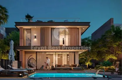 فيلا - 4 غرف نوم - 4 حمامات للبيع في بي اكس بالم هيل - كمبوندات 6 أكتوبر - مدينة 6 أكتوبر - الجيزة