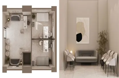 Clinic - Studio - 1 Bathroom for sale in 205 - 26th of July Corridor - Sheikh Zayed City - Giza