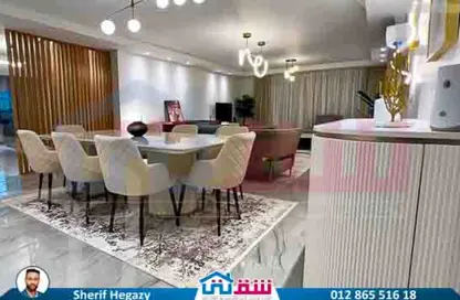 شقة - 3 غرف نوم - 2 حمامات للبيع في سكاي لاين - سموحة - حي شرق - الاسكندرية