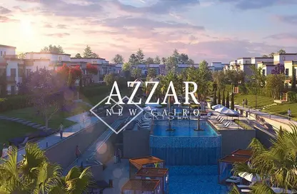 Townhouse - 4 Bedrooms - 3 Bathrooms for sale in Azzar - 5th Settlement Compounds - The 5th Settlement - New Cairo City - Cairo