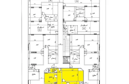 شقة - 3 غرف نوم - 2 حمامات للبيع في البوابة الاولي - خوفو - حدائق الاهرام - الجيزة
