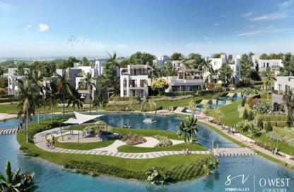 تاون هاوس - 3 غرف نوم - 3 حمامات للبيع في أو ويست - كمبوندات 6 أكتوبر - مدينة 6 أكتوبر - الجيزة
