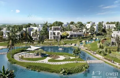 Townhouse - 3 Bedrooms - 3 Bathrooms for sale in O West - 6 October Compounds - 6 October City - Giza