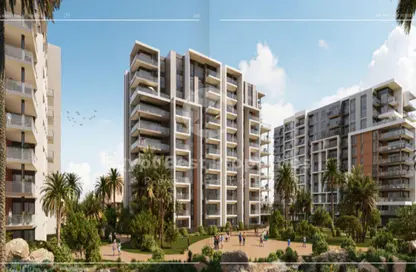 Apartment - 1 Bedroom - 1 Bathroom for sale in Park Side Residence - Zed Towers - Sheikh Zayed Compounds - Sheikh Zayed City - Giza