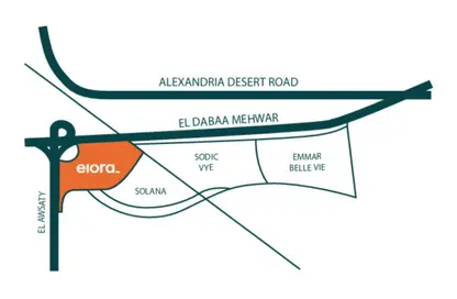 Twin House - 3 Bedrooms - 6 Bathrooms for sale in Elora - New Zayed City - Sheikh Zayed City - Giza