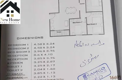 شقة - 3 غرف نوم - 2 حمامات للبيع في التجمع الخامس - مدينة القاهرة الجديدة - القاهرة