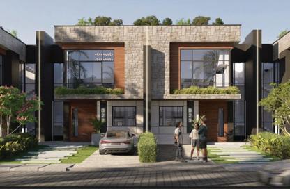 Townhouse - 4 Bedrooms - 4 Bathrooms for sale in Belong Villa Community - Al Wahat Road - 6 October City - Giza