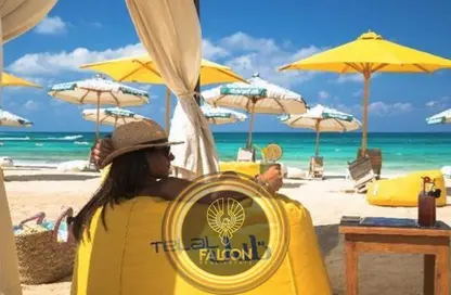 شاليه - 2 غرف نوم - 2 حمامات للبيع في تلال السخنة - العين السخنة - السويس