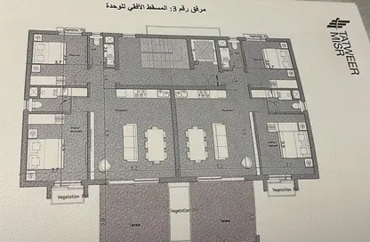 شاليه - 2 غرف نوم - 2 حمامات للبيع في المونت جلاله - العين السخنة - السويس