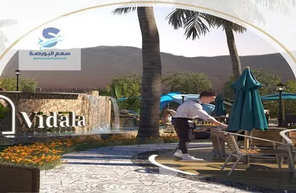 Chalet - 2 Bedrooms - 2 Bathrooms for sale in Vidala Resort - Al Ain Al Sokhna - Suez