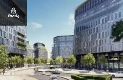 Office Space - Studio for sale in New Cairo Centre - North Teseen St. - The 5th Settlement - New Cairo City - Cairo
