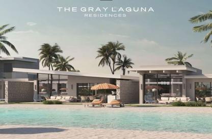 Chalet - 3 Bedrooms - 2 Bathrooms for sale in The Med - Ras Al Hekma - North Coast
